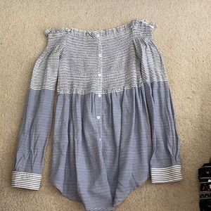 Off Shoulder Long Sleeve